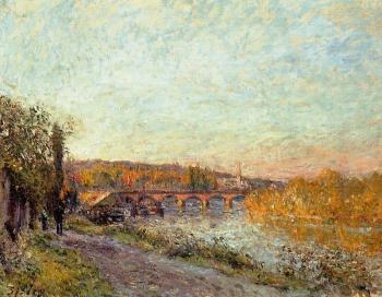 阿爾弗萊德 西斯萊 The Sevres Bridge 阿爾弗萊德 西斯萊 The Sevres Bridge